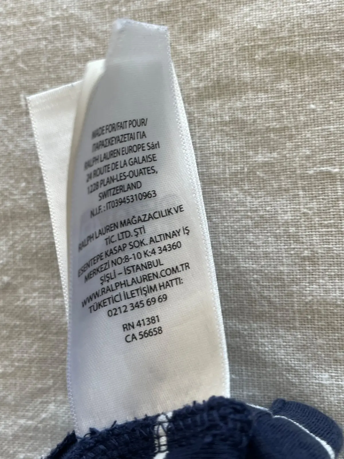 Polo Ralph Lauren Custom Slim Fit Striped Polo Shirt Navy White Large – photo 6
