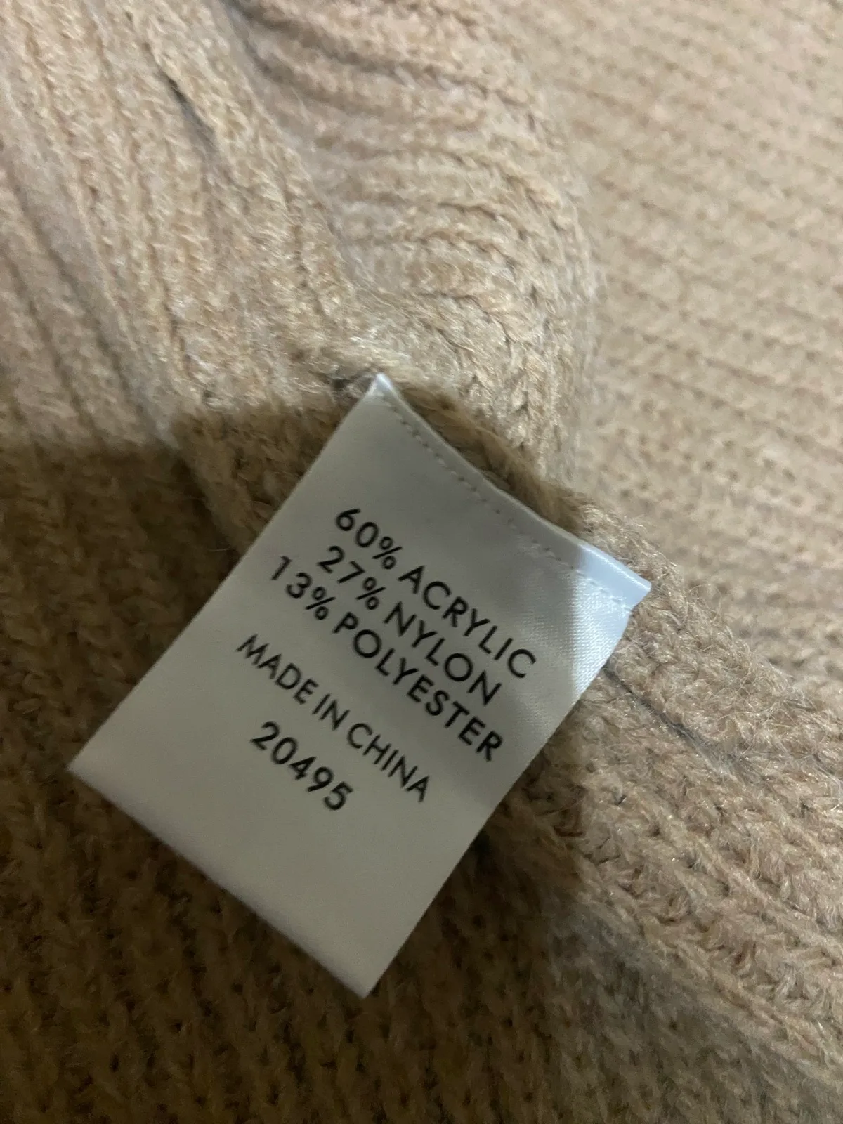 Suzanne Grae Edge To Edge Long Cardigan size 3XL, beige, bnwt Would fit 20-24 in — photo 5