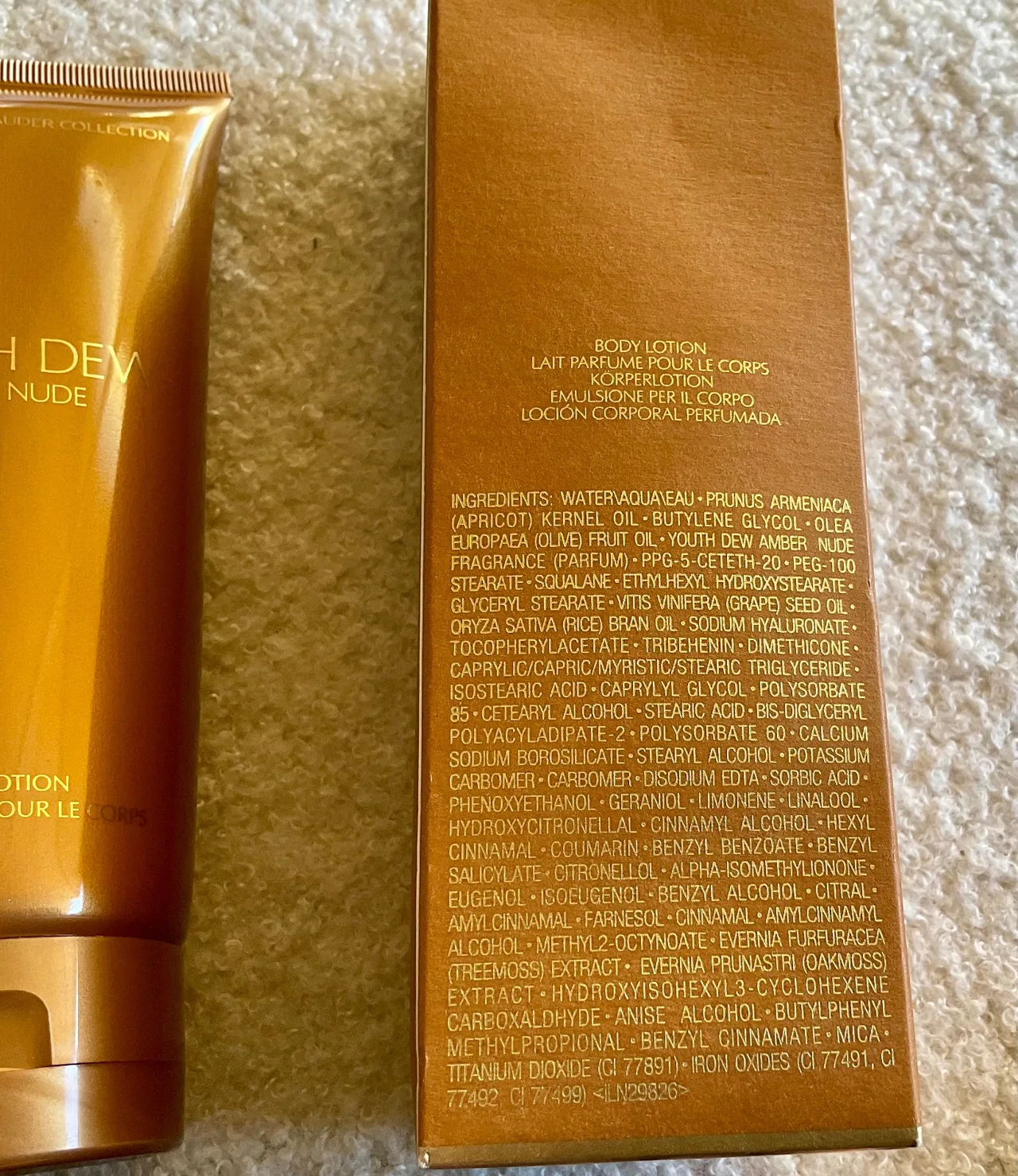 Tom Ford Estée Lauder Youth Dew Amber Nude Body Lotion (200ml) — photo 3