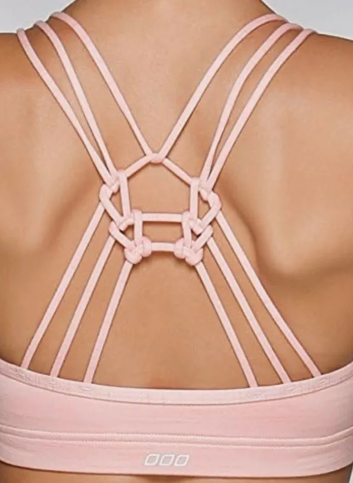 Lorna Jane Women's Knotted Yoga Bra Pink Size S — photo 3