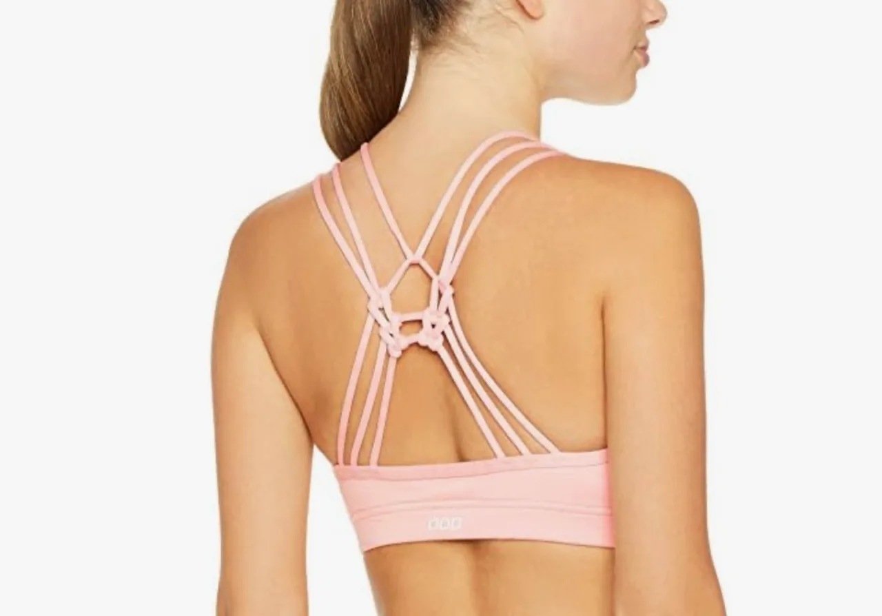 Lorna Jane Women's Knotted Yoga Bra Pink Size S — photo 5