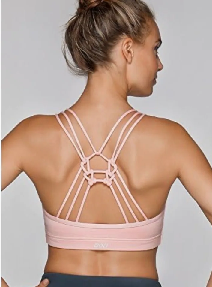 Lorna Jane Women's Knotted Yoga Bra Pink Size S — photo 4