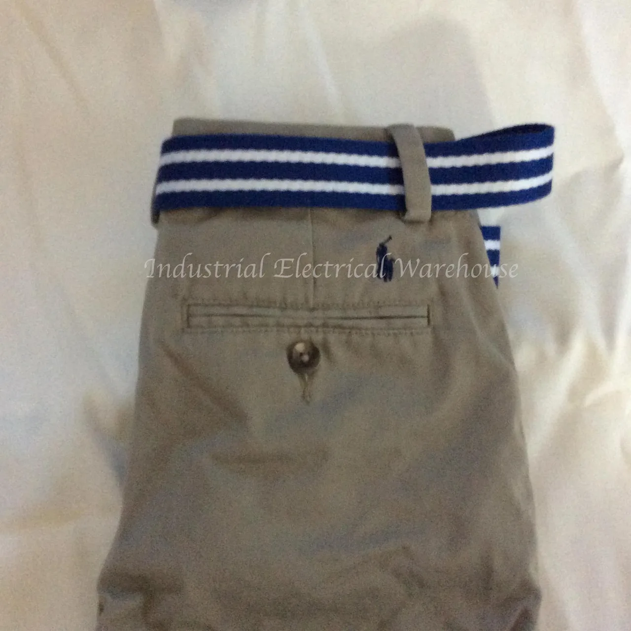 Polo Ralph Lauren Boys Chino Shorts with Belt Size 10 – photo 2