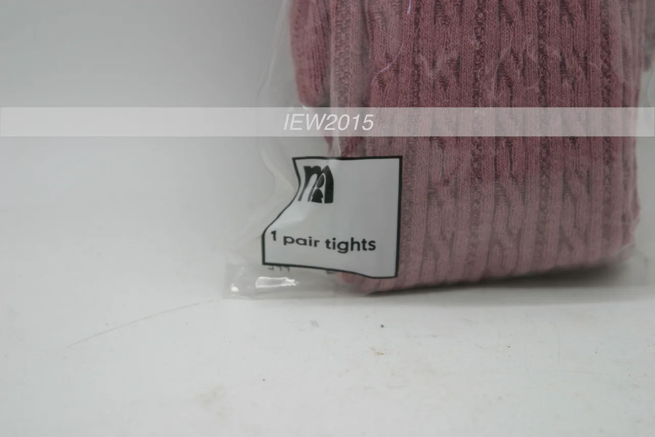 Mothercare Girls Pink Cable Knit Tights Size 7 - 8 – photo 2