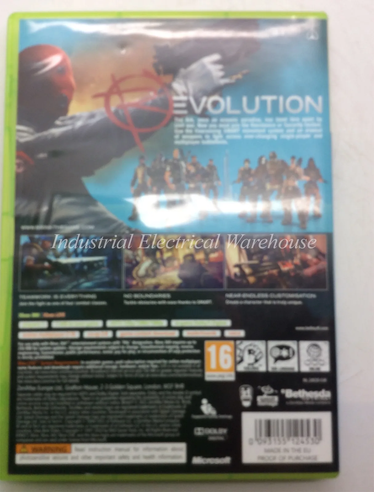 Xbox 360 Brink Bethesda PAL Version Game Disc & Manual PAL – photo 2