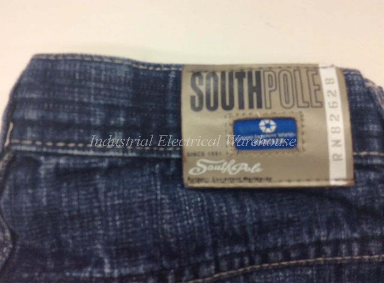 Southpole Denim Shorts Adjustable Waist 5-Pockets Faded Blue Boys Size 7 – photo 6