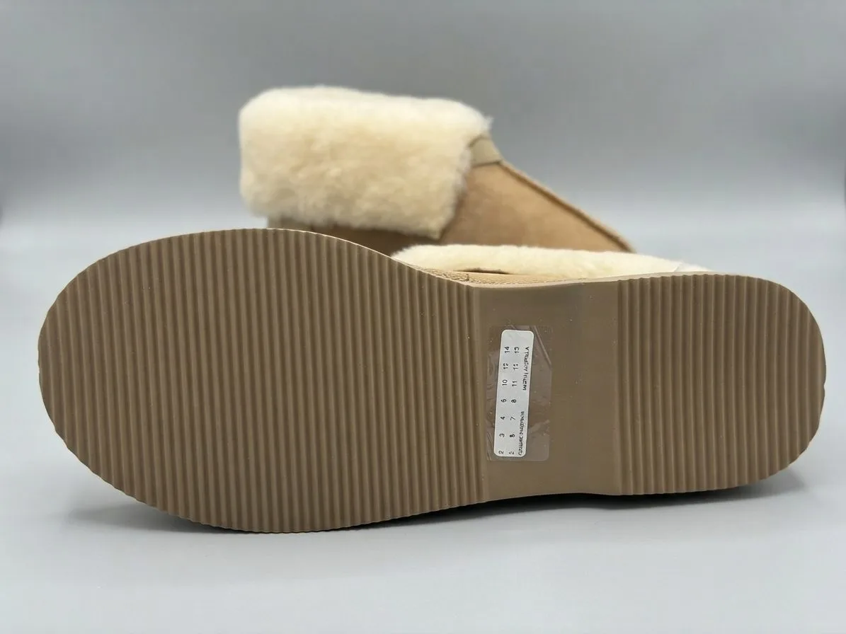 Australian Made Ugg Style Boots Genuine Sheepskin Tan Size 9 – photo 2