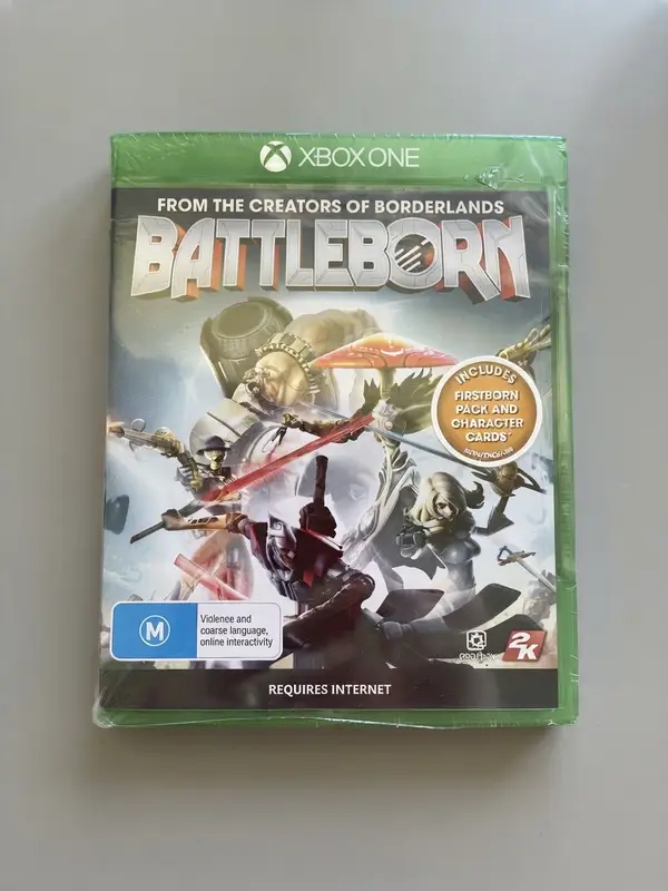 Xbox One Battleborn 2K / Gearbox Software Game Disc & Manual PAL