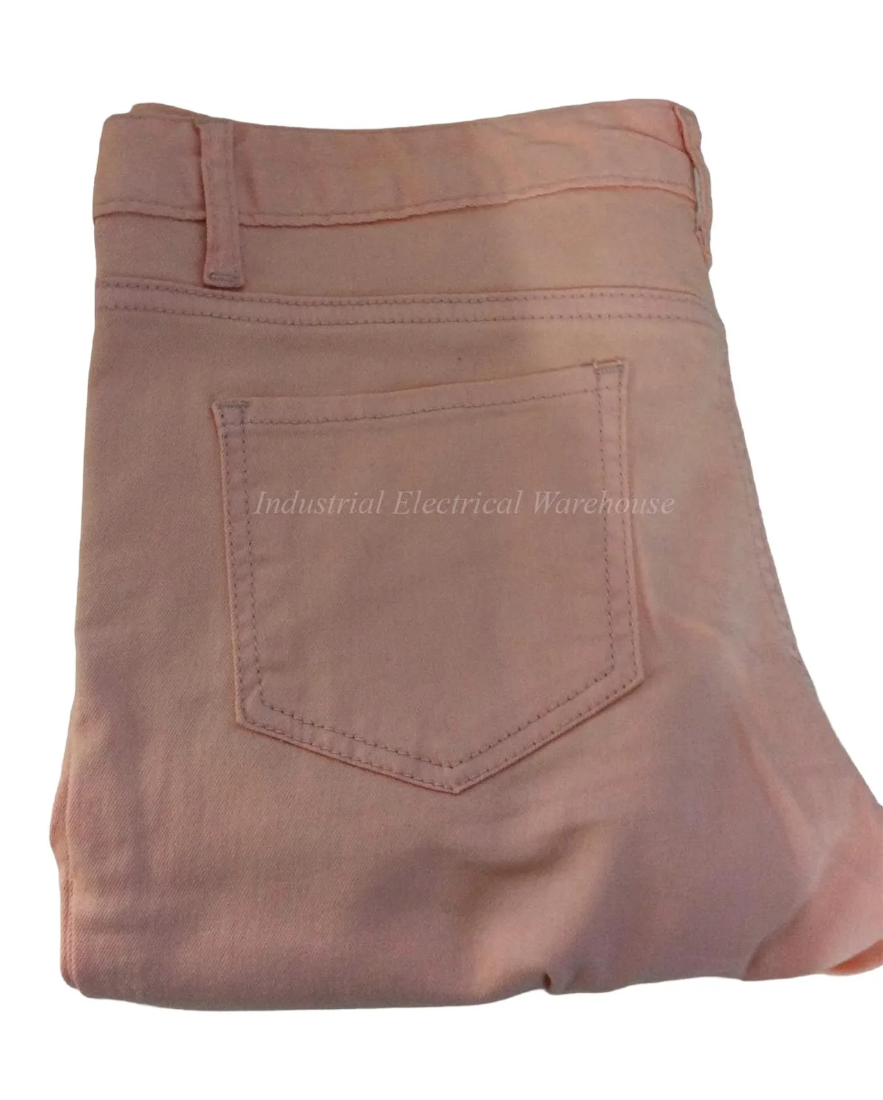 Boho Babe by Living Doll Girls Denim Jeans Pants Peachy Pink Size AUS 16 – photo 2