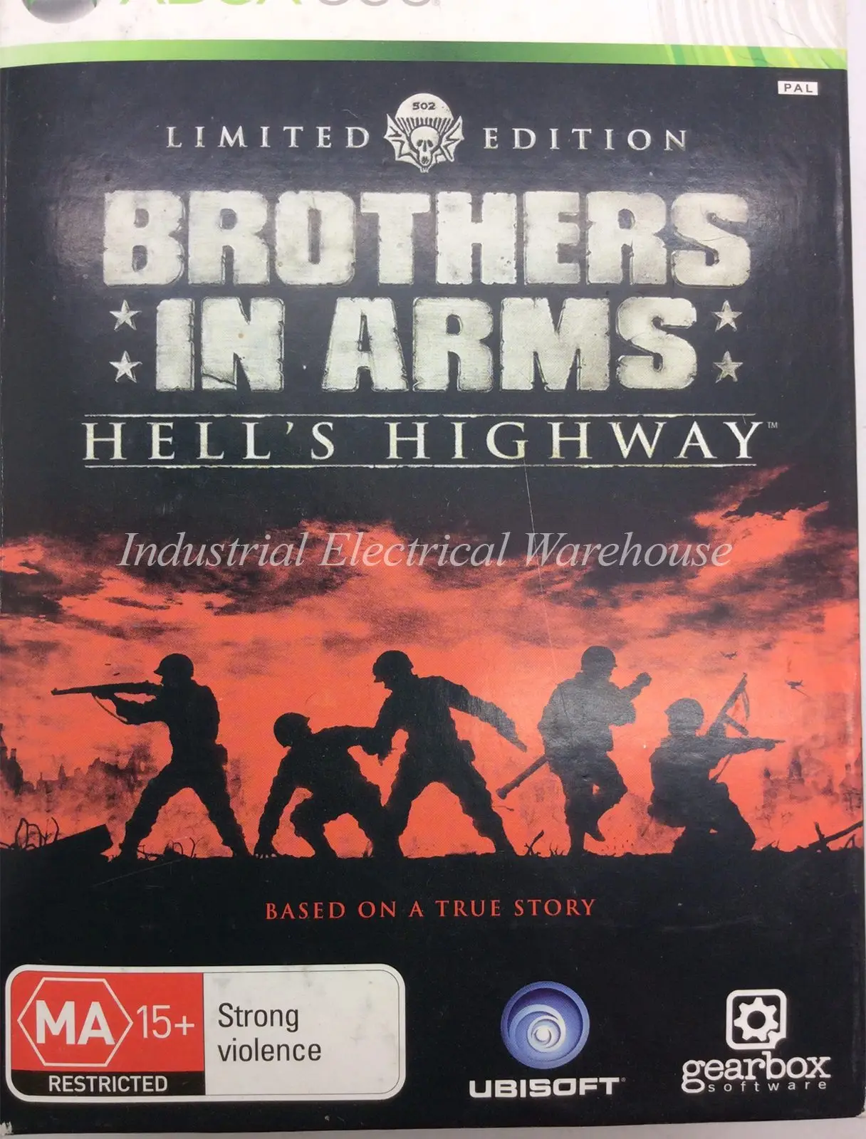 Xbox 360 Brothers in Arms: Hell's Highway Ubisoft Game Disc – photo 4