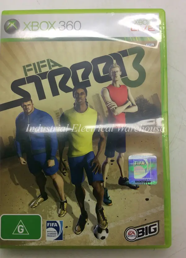 Xbox 360 FIFA Street 3 EA Sports Game Disc & Manual PAL