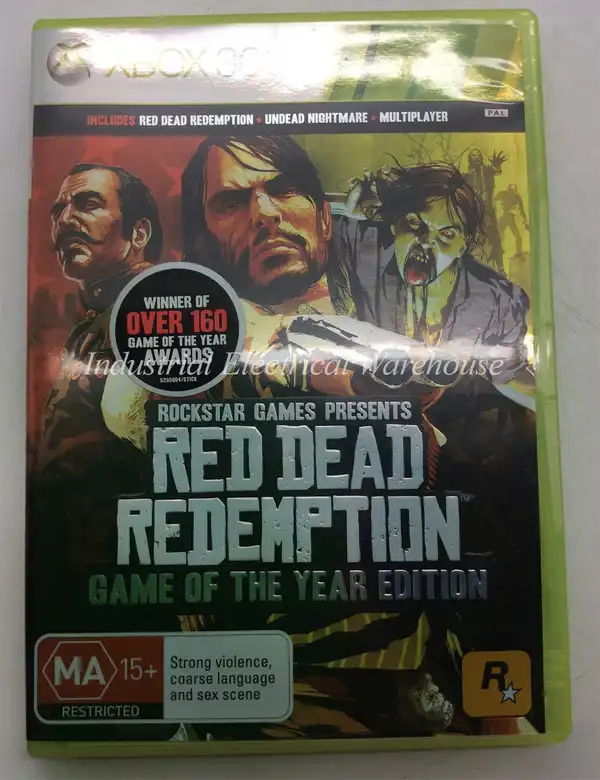 Xbox 360 Red Dead Redemption: Game of the Year Edition 2 Disc and Manual PAL