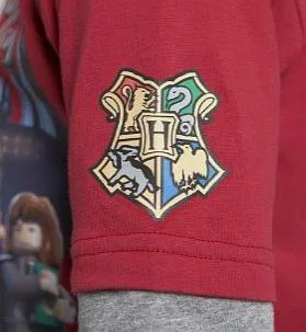 Lego Harry Potter Red Long Sleeve Top / Shirt Size 4-5 – photo 3