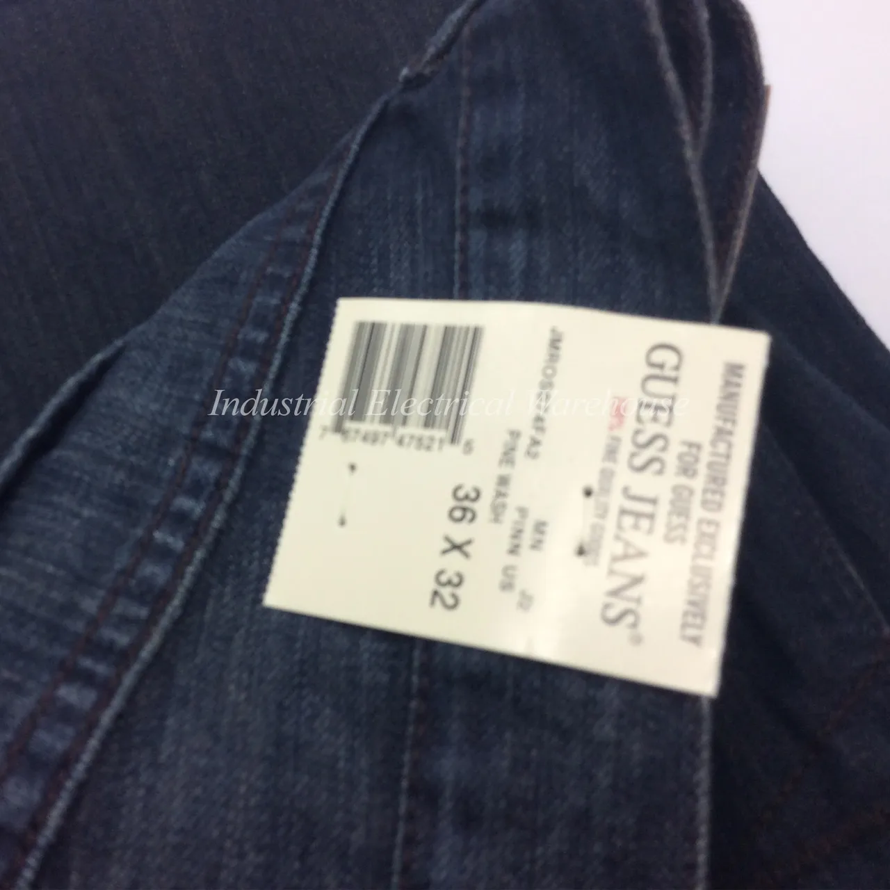 Guess Jeans Pine Wash Denim Jeans 5 Pockets Mens Size 36” x 32”  JMROS074FA2 – photo 5