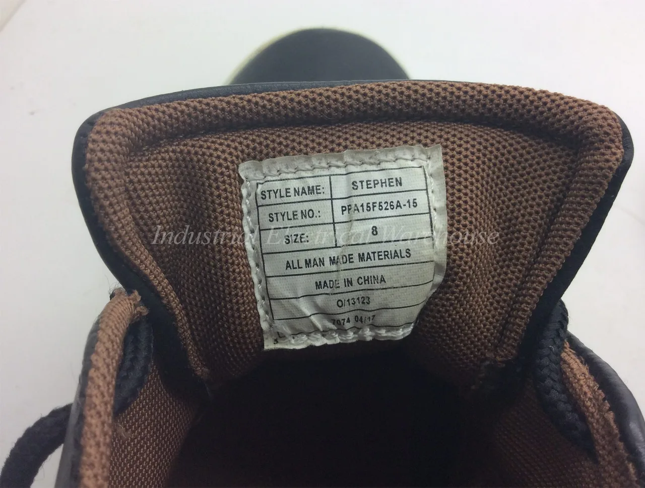 Perry Ellis Portfolio Stephen Hi Top Brown Leather Men Size 8 – photo 6