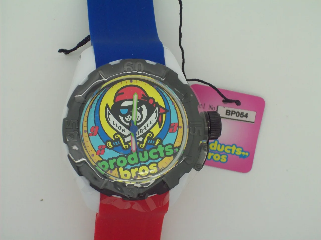 Bros Products - Baby Lion Pirate Red, Blue and White Watch BP054 – photo 2