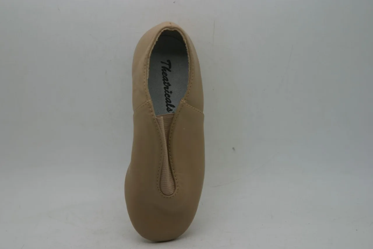 Theatricals Girls Tan Jazz Shoe Split Sole With Gore Top Size 12 – photo 5