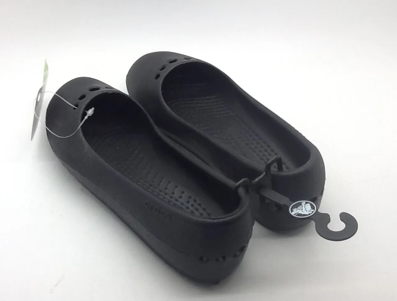 Crocs Prima Ballet Flat Closed Shoes Black Size 4 Womens W4 – photo 3