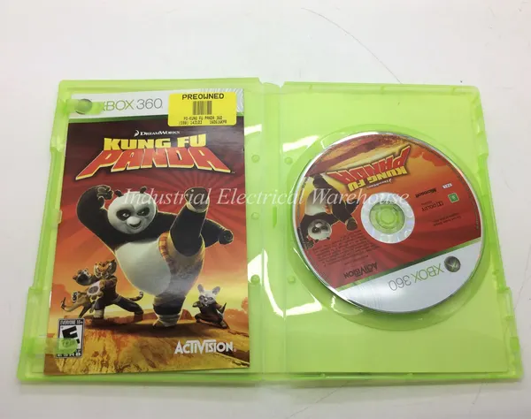 Xbox 360 Kung Fu Panda Activision Game Disc & Manual PAL