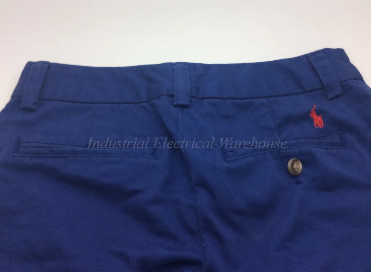 Polo Ralph Lauren Blue Chino Shorts Pony Player Boys Size 10 – photo 3