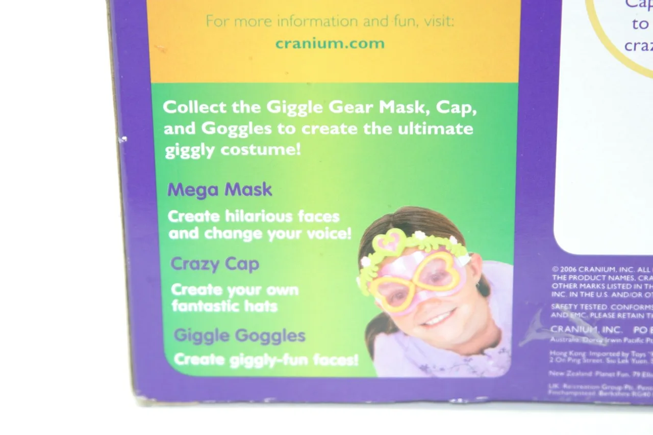 Cranium Giggle Gear Mega Mask Fairy Voice Changer Kids Dress Up Halloween Age 5+ – photo 3
