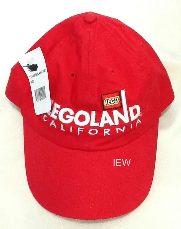 Legoland California Youth Red Cap / Hat Size Regular