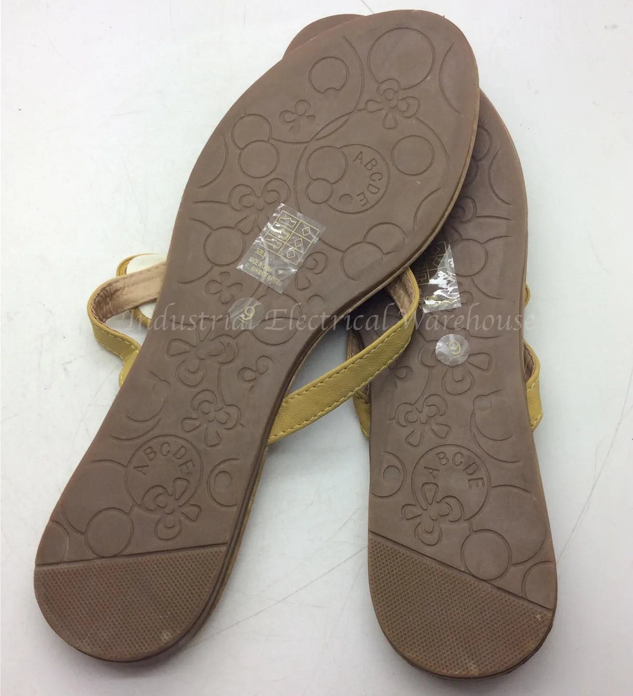 Yoki Womens Beige Embellished Summer Sandals Size 9 – photo 4