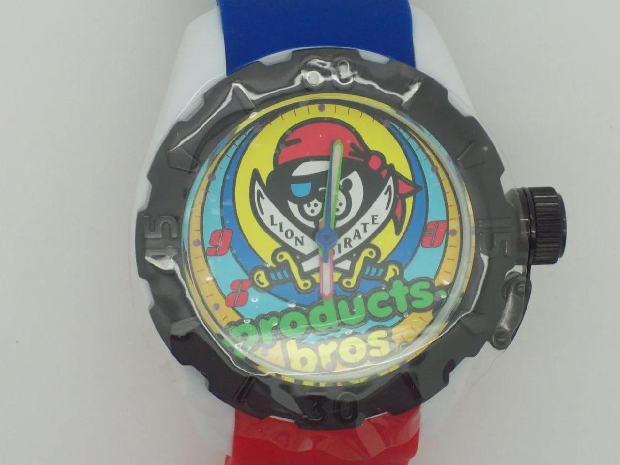Bros Products - Baby Lion Pirate Red, Blue and White Watch BP054 – photo 3