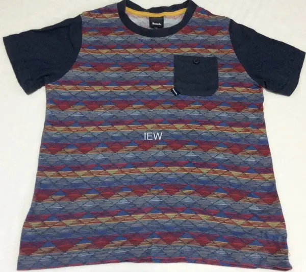 Bench Boys T-Shirt Navy Blue Red Yellow White Grey Size Age 11/12 years