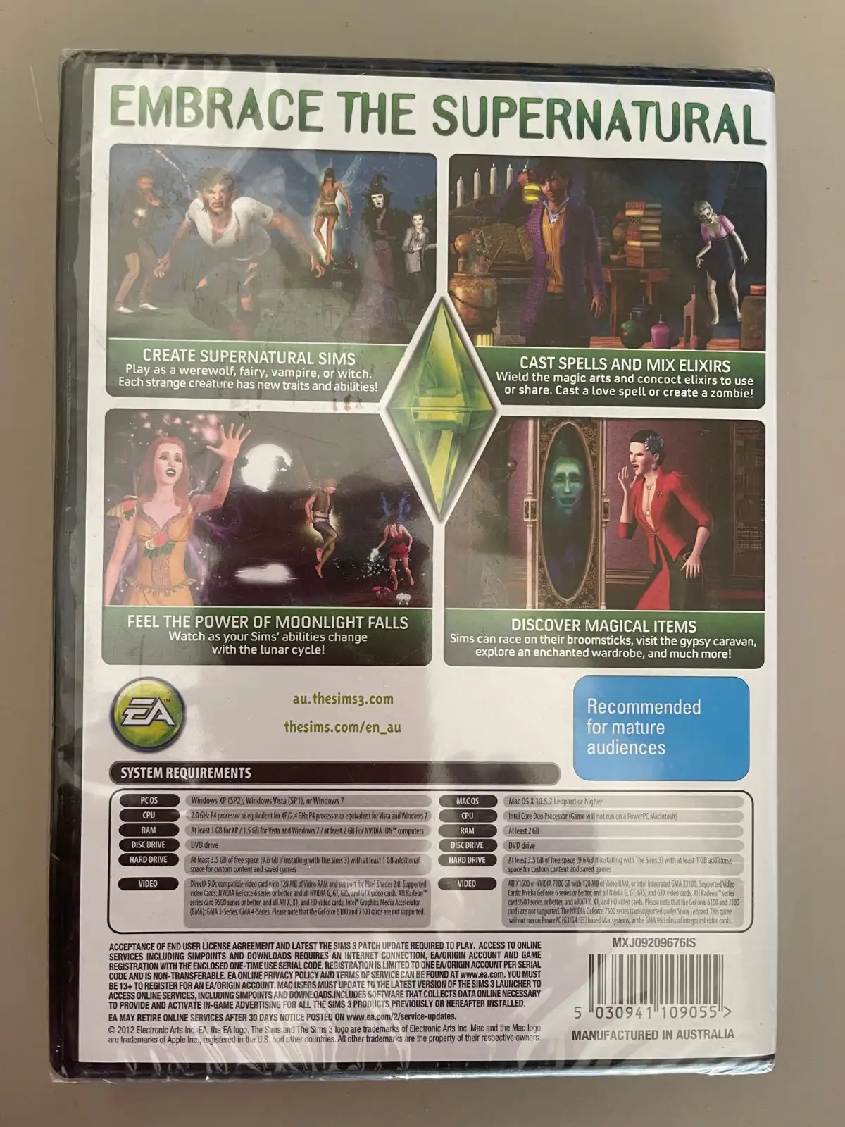 The Sims 3 Supernatural PC DVD Rom Game – photo 2