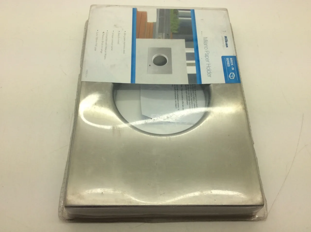 Milkcan In Wall Letterbox 170 Milano Paper Holder 304 Stainless Steel 170ST.F.2 – photo 4
