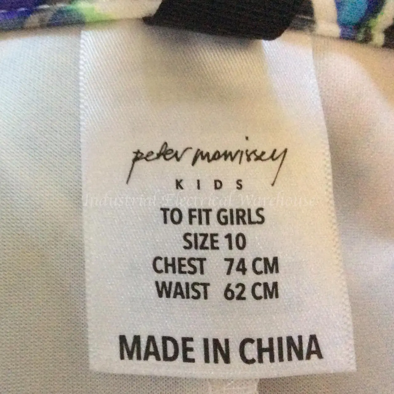 Peter Morrissey Girls Pleated Skirt Geometric Print Multicolour Size 10 – photo 4