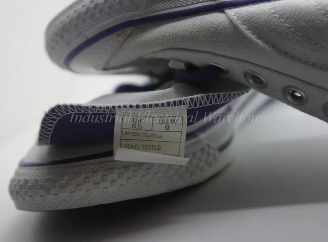 Puma Ladies White Violet Low Rise  Sneakers Lace up Canvas UK 6.5 US 9 346055 07 – photo 5