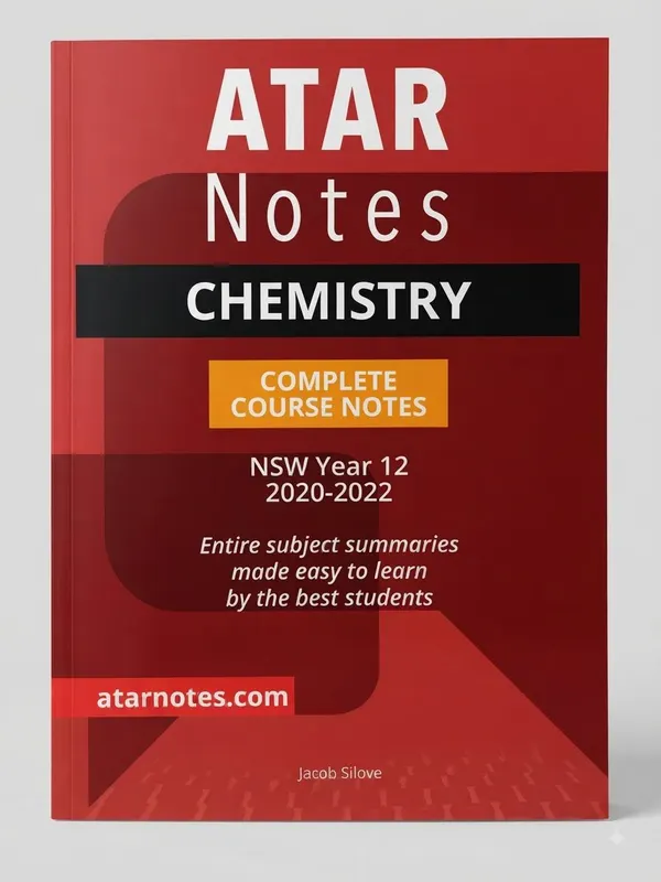 Chemistry Year 12 ATAR Notes 2020-2022 Complete Course Notes