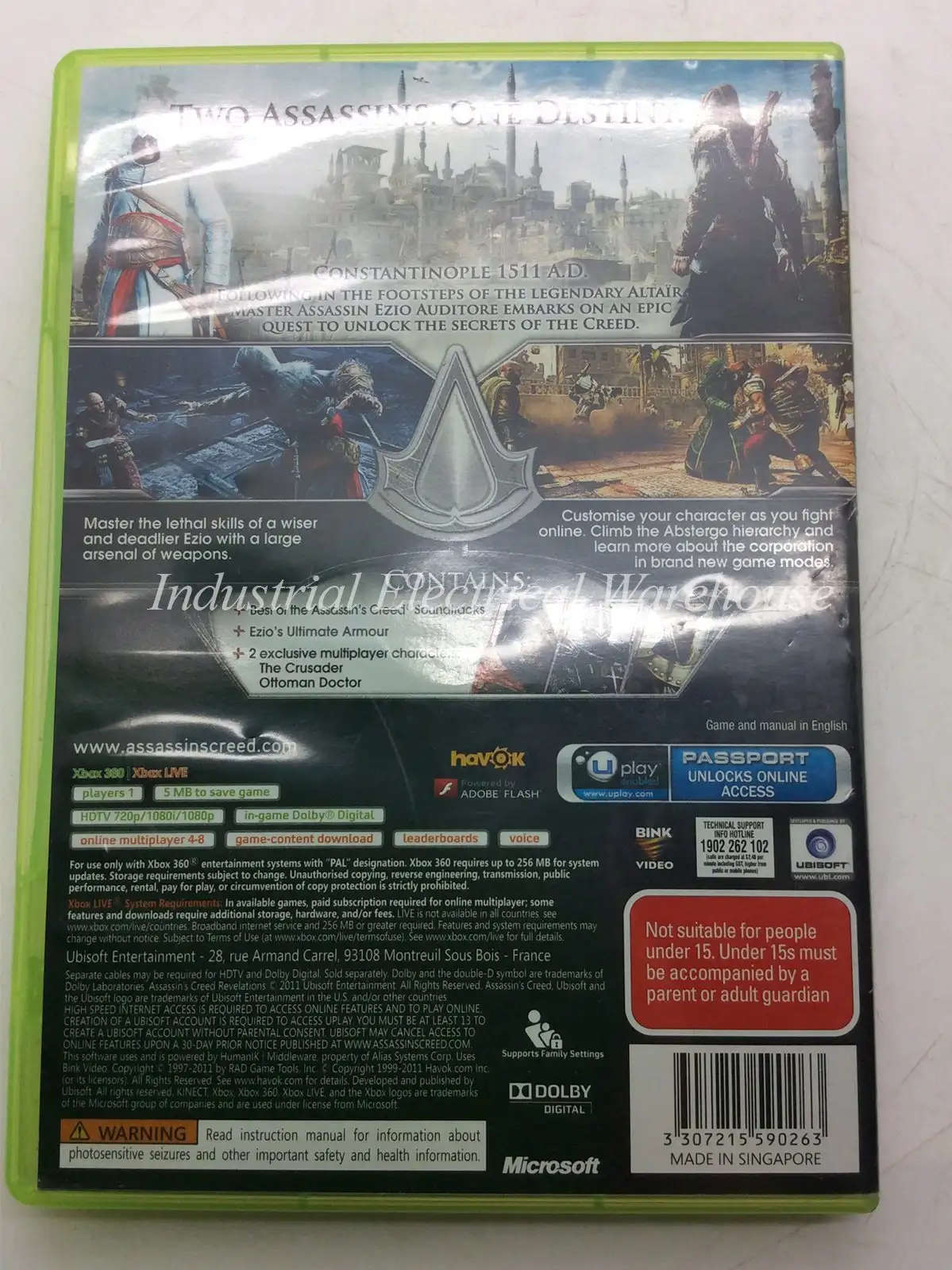 Xbox 360 Assassin's Creed: Revelations Special Edition Ubisoft Game 2 Disc – photo 2
