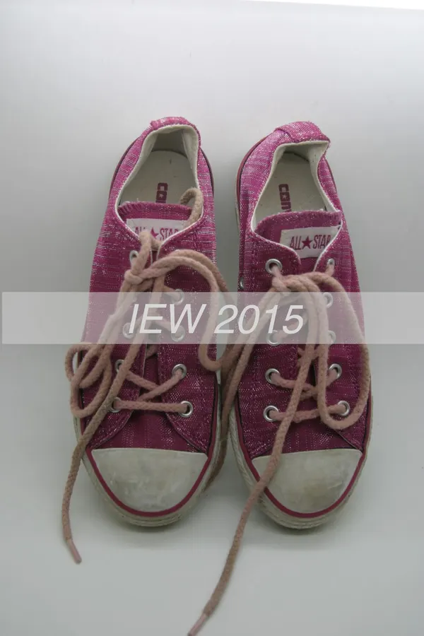 Converse Chuck Taylor All Stars Purple / Pink And Silver Size US3