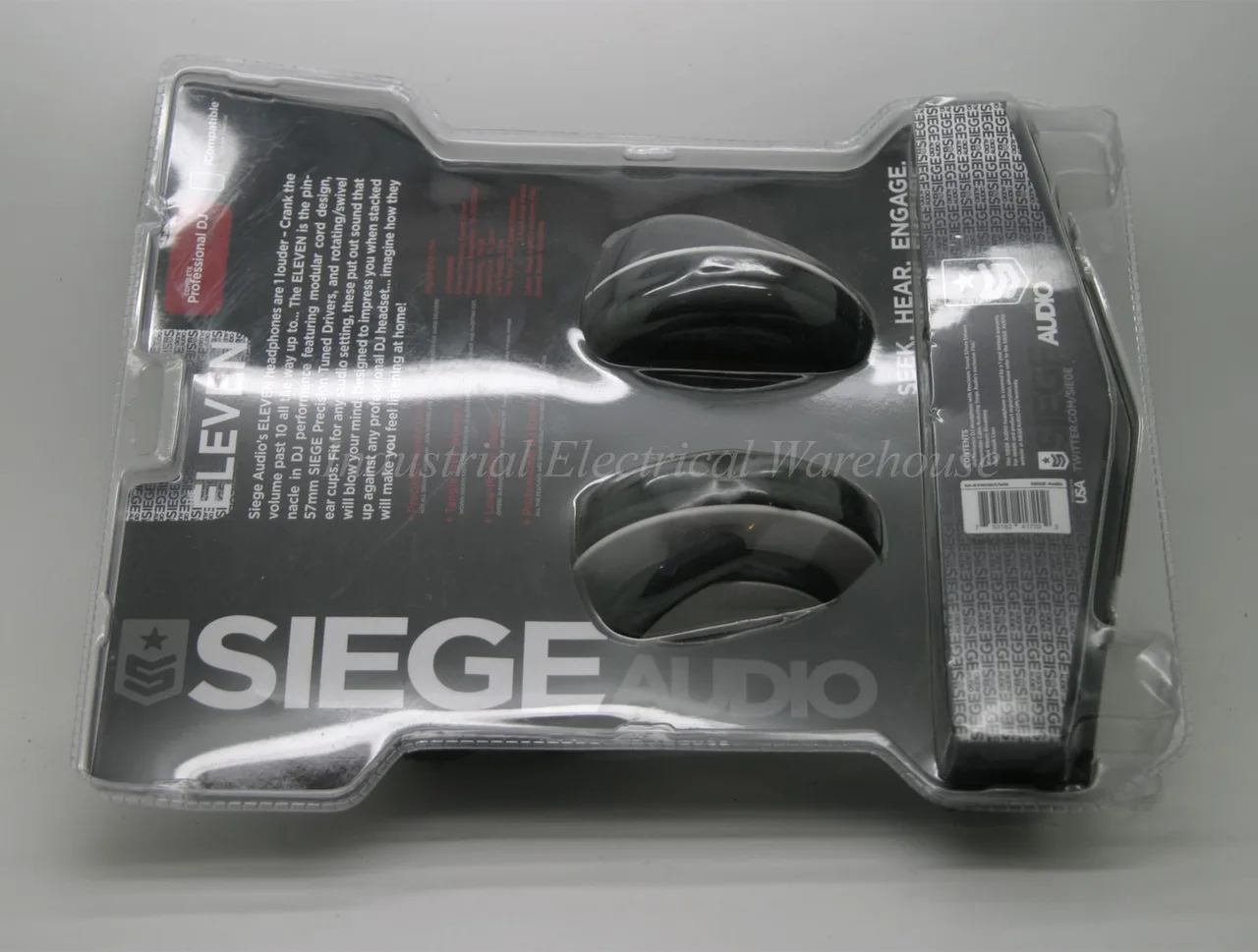 Siege Audio Eleven Stereo Headphones Headset White SA-EVN0901 – photo 2