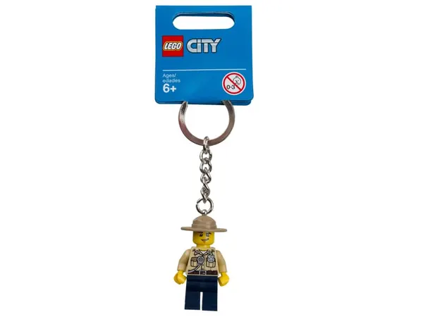 Lego Minifigure Swamp Police Keychain 853463