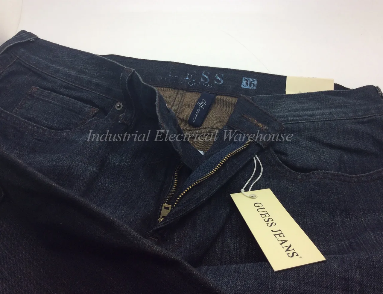 Guess Jeans Pine Wash Denim Jeans 5 Pockets Mens Size 36” x 32”  JMROS074FA2 – photo 8