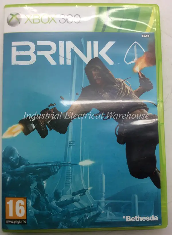 Xbox 360 Brink Bethesda PAL Version Game Disc & Manual PAL