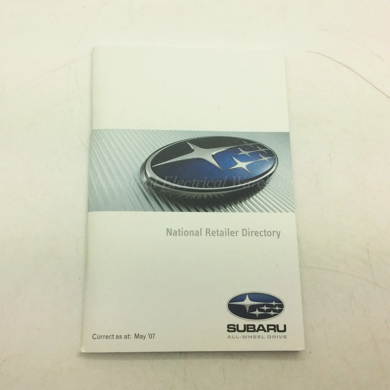Subaru Impreza 2008 Car Manual and Storage Case – photo 5