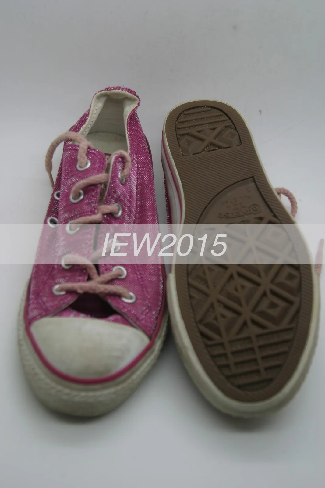 Converse Chuck Taylor All Stars Purple / Pink And Silver Size US3 – photo 2