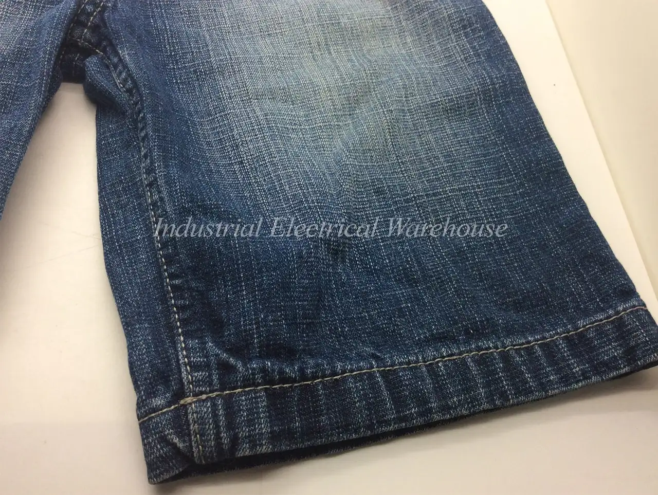 Southpole Denim Shorts Adjustable Waist 5-Pockets Faded Blue Boys Size 7 – photo 4