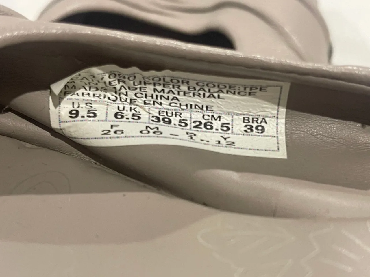 Skechers Originals Bikers Womens Taupe Leather Peep Toe Flats US 9.5 – photo 5