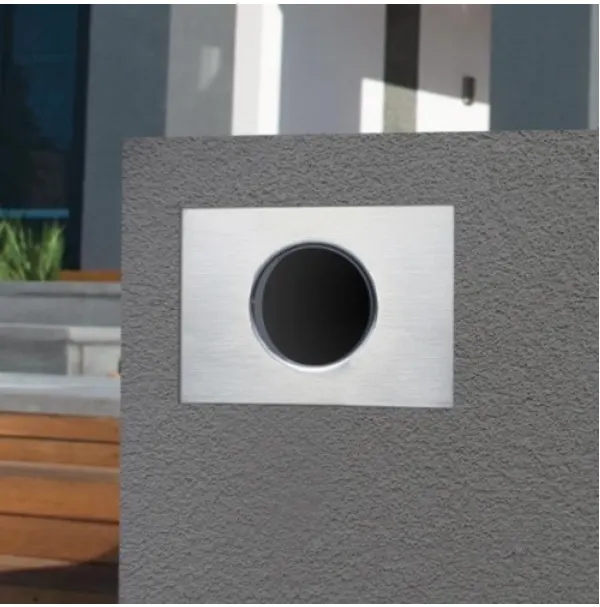 Milkcan In Wall Letterbox 170 Milano Paper Holder 304 Stainless Steel 170ST.F.2