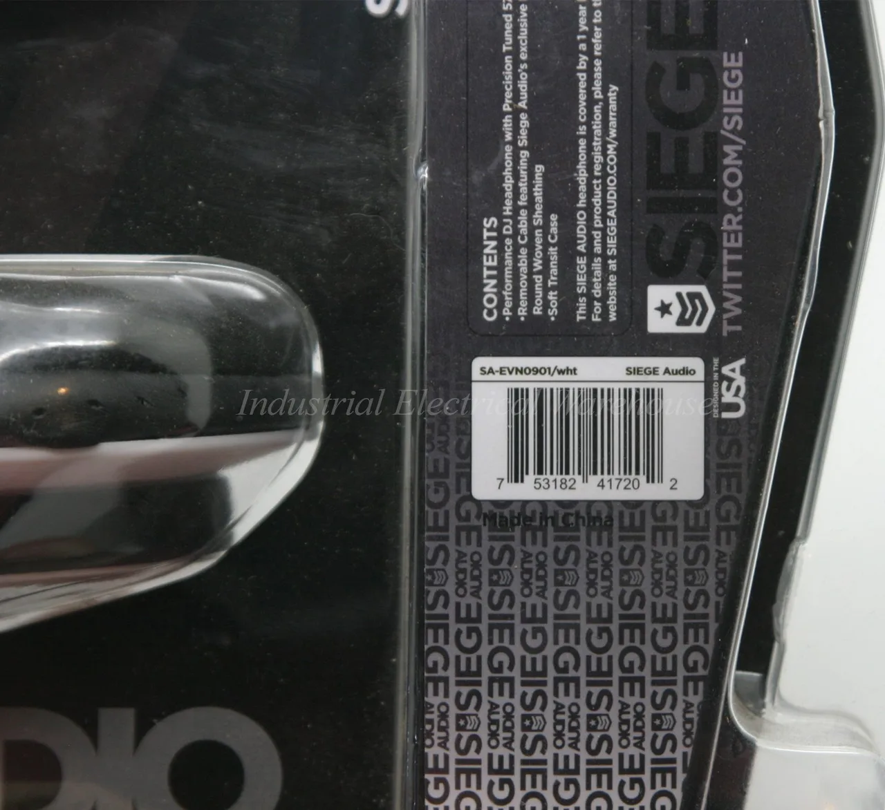 Siege Audio Eleven Stereo Headphones Headset White SA-EVN0901 – photo 3