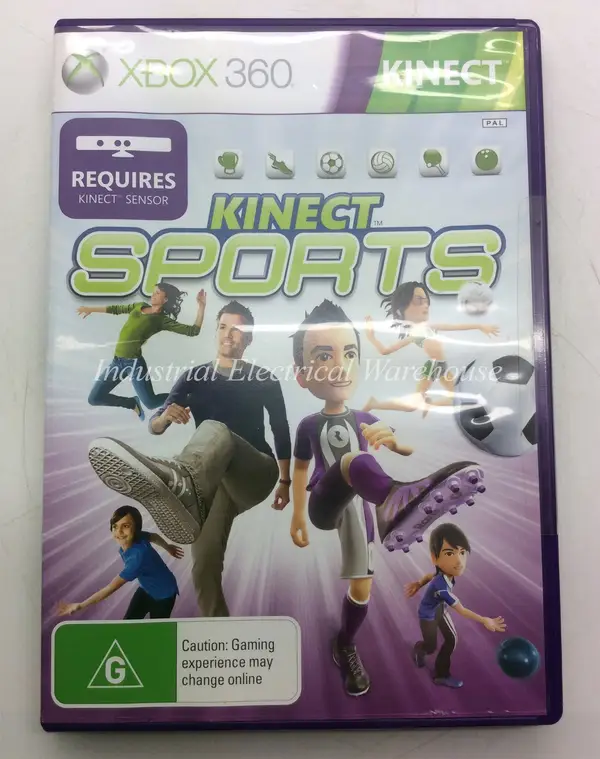 Xbox 360 Microsoft Kinect Sports (Kinect Sensor Required) Game Disc & Manual PAL