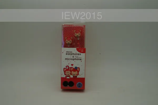Sibyl Ali the Red Fox Stereo In-Ear Earphones Microphone 3.5mm Japan Brand New