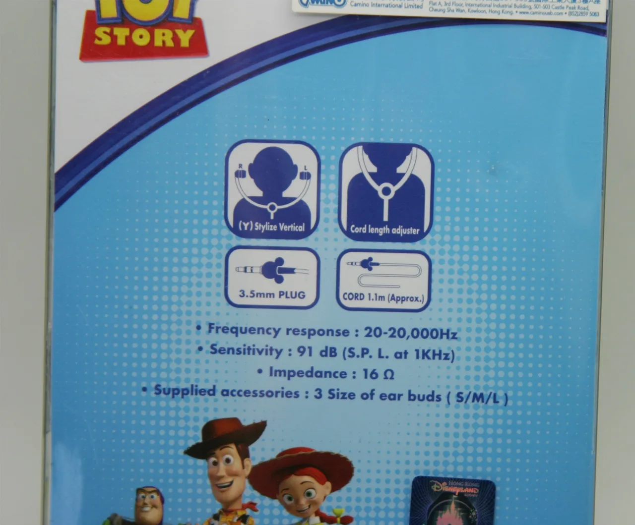 Disney Pixar Toy Story Buzz Lightyear 3D Ear Buds In Ear Headphones – photo 4