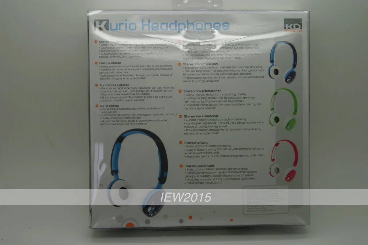 Kurio Kids Sound Safe Sound Level Limiter Headphones Pink 3+ – photo 2
